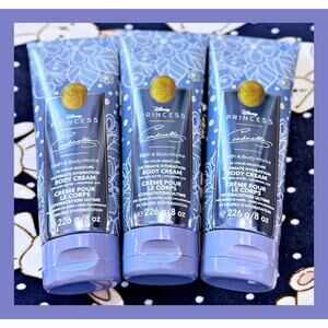 Bath & Body Works DISNEY PRINCESS Cinderella Ultimate Hydration Body Cream x3